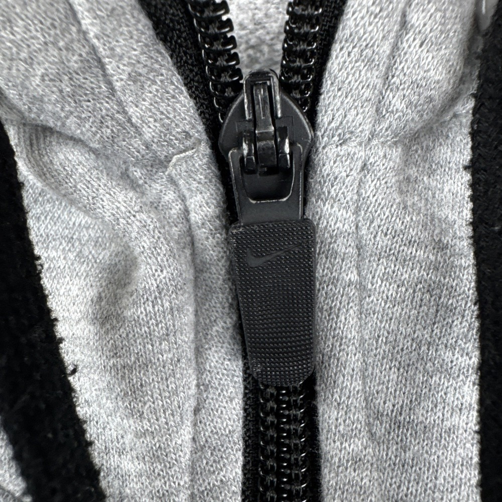 Nike Jacket Men Large Gray Dri FIT Zip Training Jacket Hoodie Utility Core - Picture 4 of 7